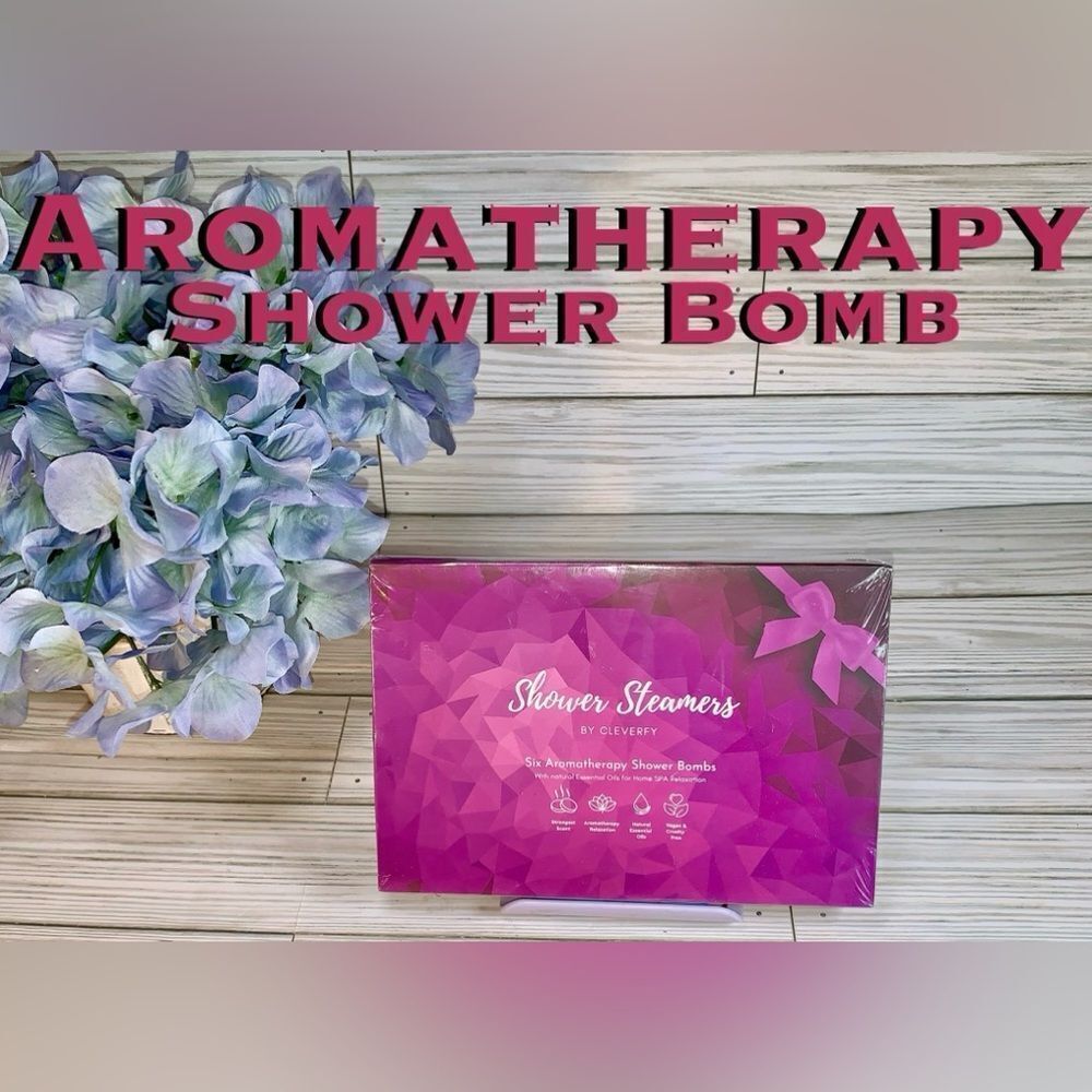 Cleverfy Aromatherapy Shower Steamers 6Pk Shower Bombs